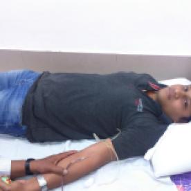 first time donated blood...