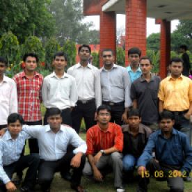 With M. Sc batchmates..ISM Dhanbad